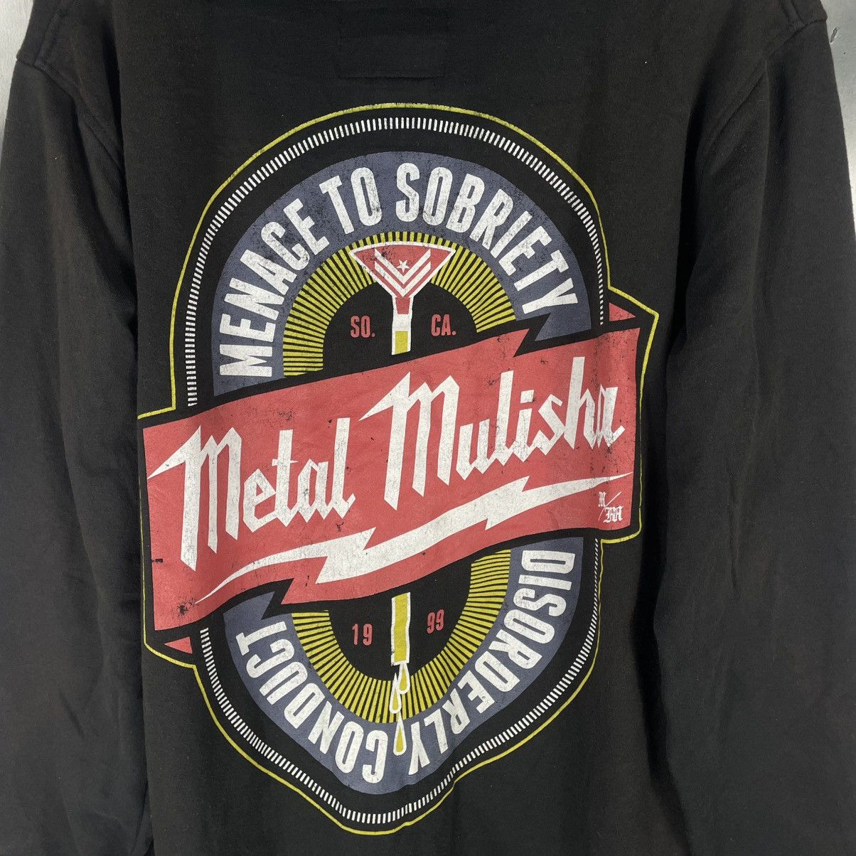Metal Mulisha Metal Mulisha Big Logo sun Faded Hooded Size US L / EU 52-54 / 3 - 2 Thumbnail