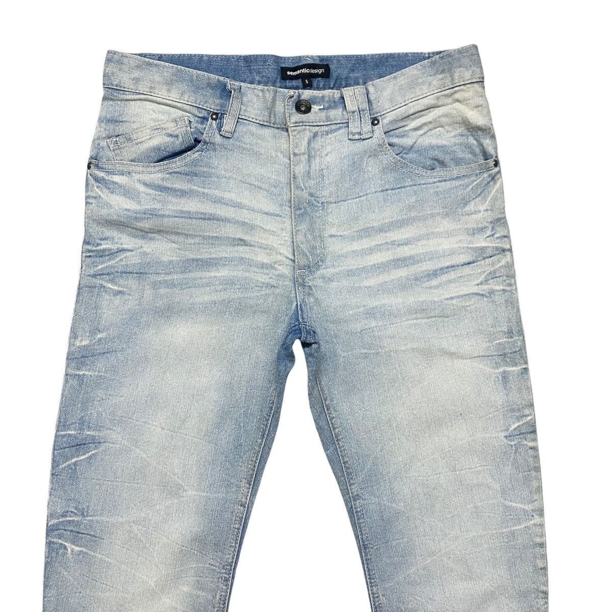 semanticdesign Semantic Design Denim Curve Leg Jeans Size US 30 / EU 46 - 3 Thumbnail
