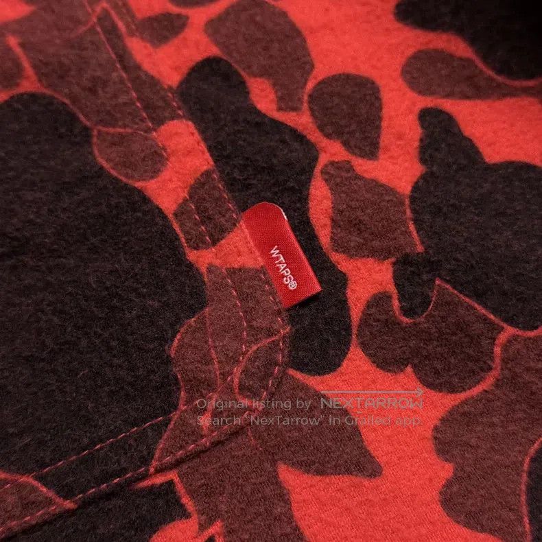 Wtaps Wtaps Red leopard print flannel long-sleeve shirt Size US XL / EU 56 / 4 - 5 Thumbnail