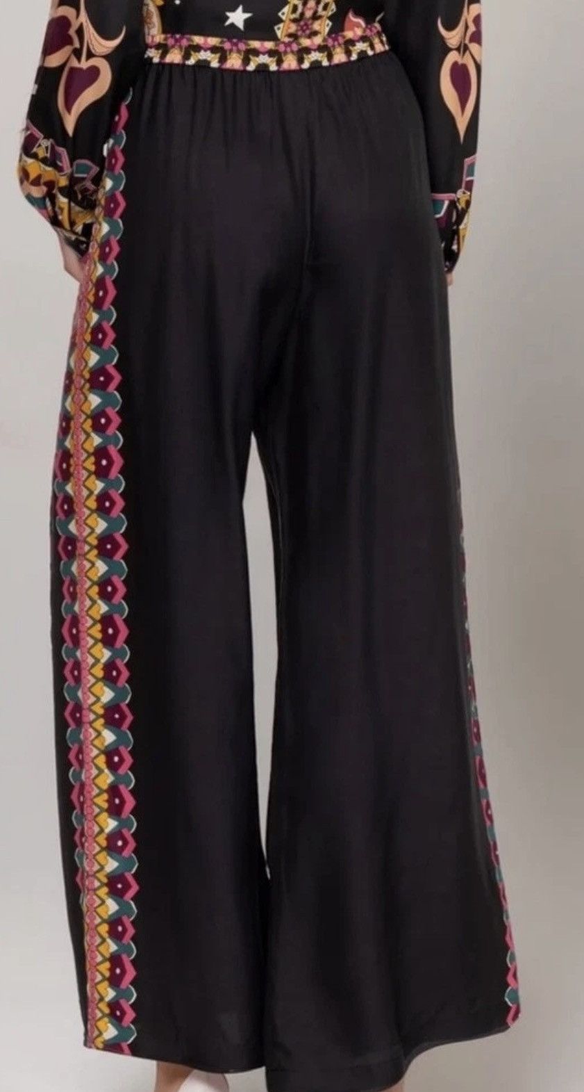 Johnny Was Johnny Was Silk Blend Frankie Easy Pant NWT Size Large Size 34" / US 12 / IT 48 - 5 Thumbnail