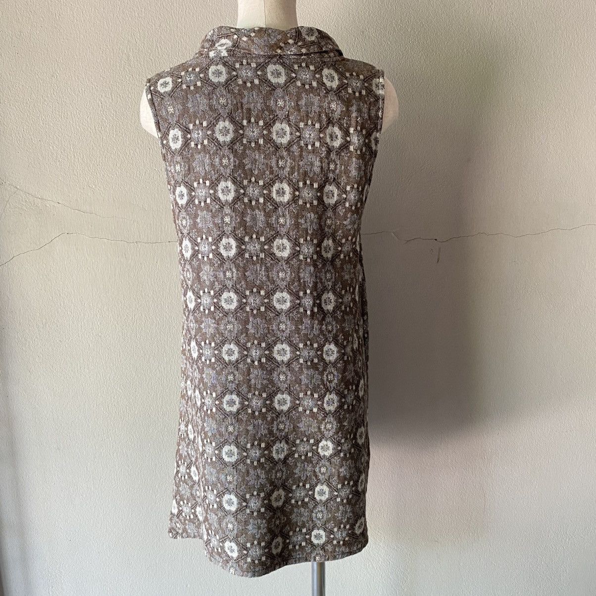Designer × Japanese Brand Apsara Gray Sleeveless Knit Dress Size S / US 4 / IT 40 - 4 Thumbnail