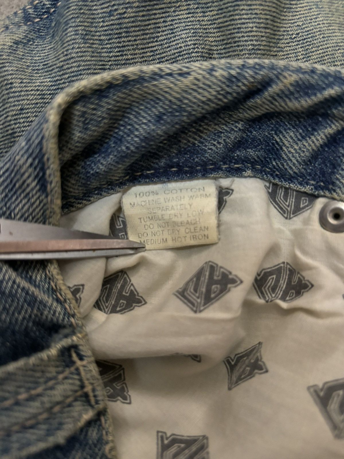Southpole Vintage Assassyn Jeanz Mud Wash Utility Baggy Grunge Jeans Size US 34 / EU 50 - 24 Thumbnail