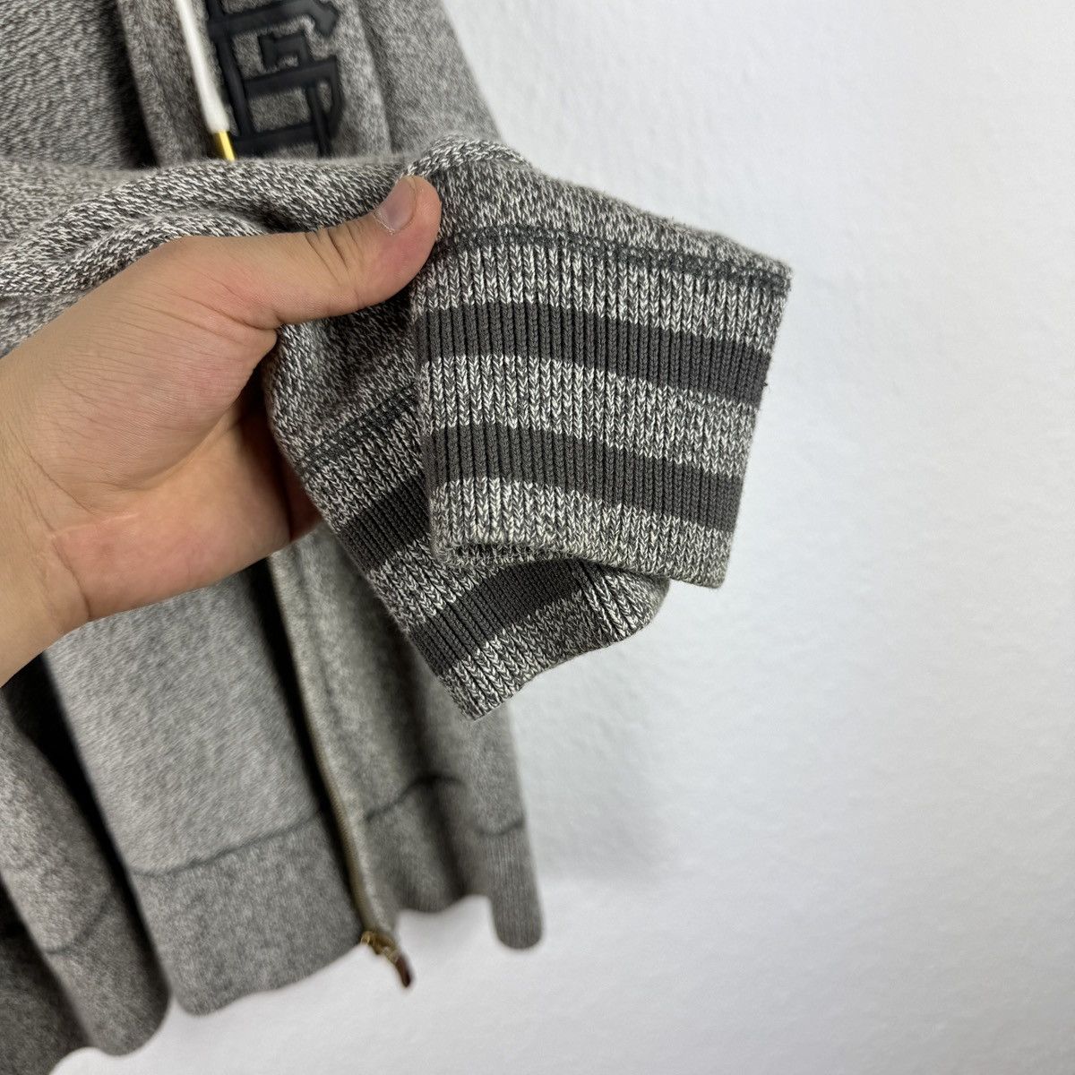 G-Star Men’s G-star RAW DECK HOODED VEST KNIT L/S Gray Size M Size US M / EU 48-50 / 2 - 10 Thumbnail