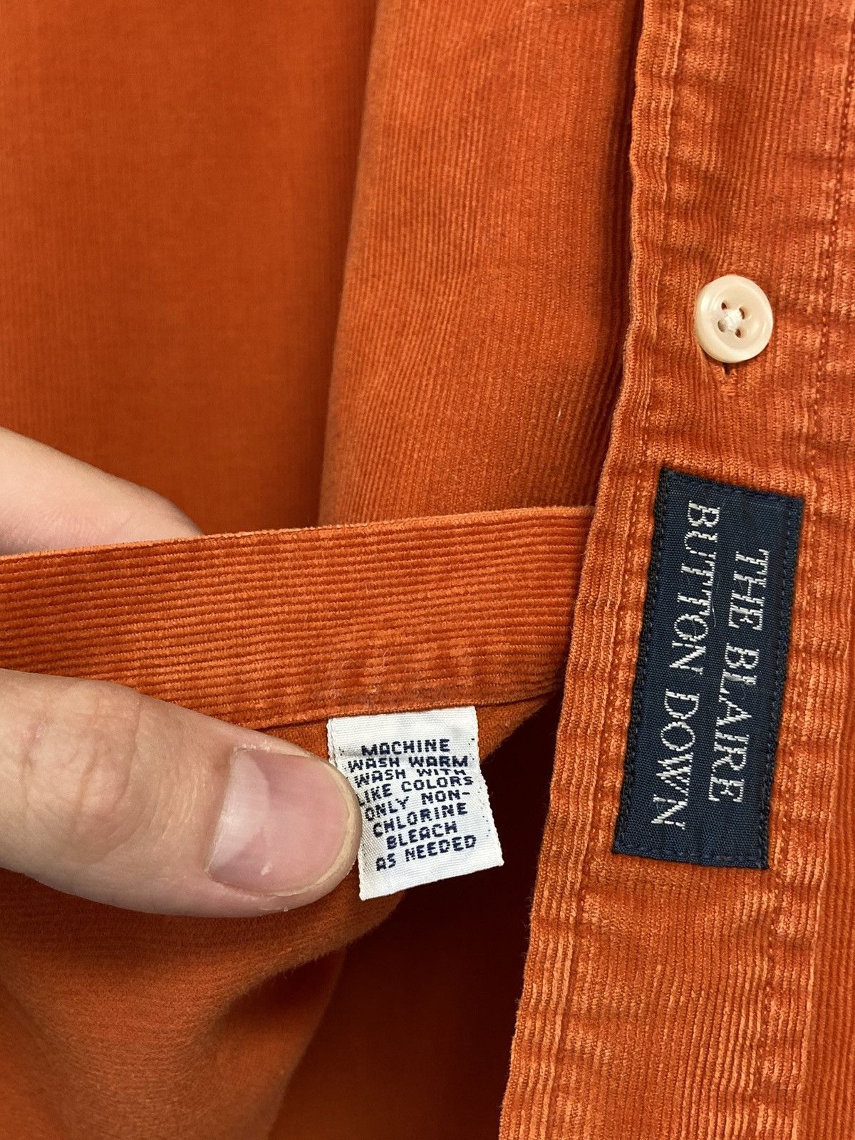 Vintage Polo Ralph Lauren Vintage Button Up Orange 🍊 Size US L / EU 52-54 / 3 - 12 Thumbnail