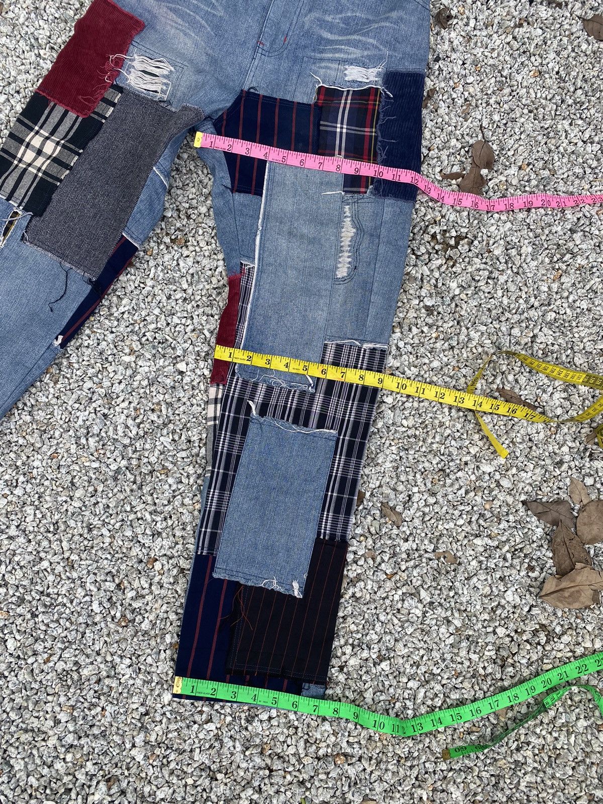 Vintage Vintage Patchwork Kohaku Jeans Pant Size US 33 - 16 Thumbnail