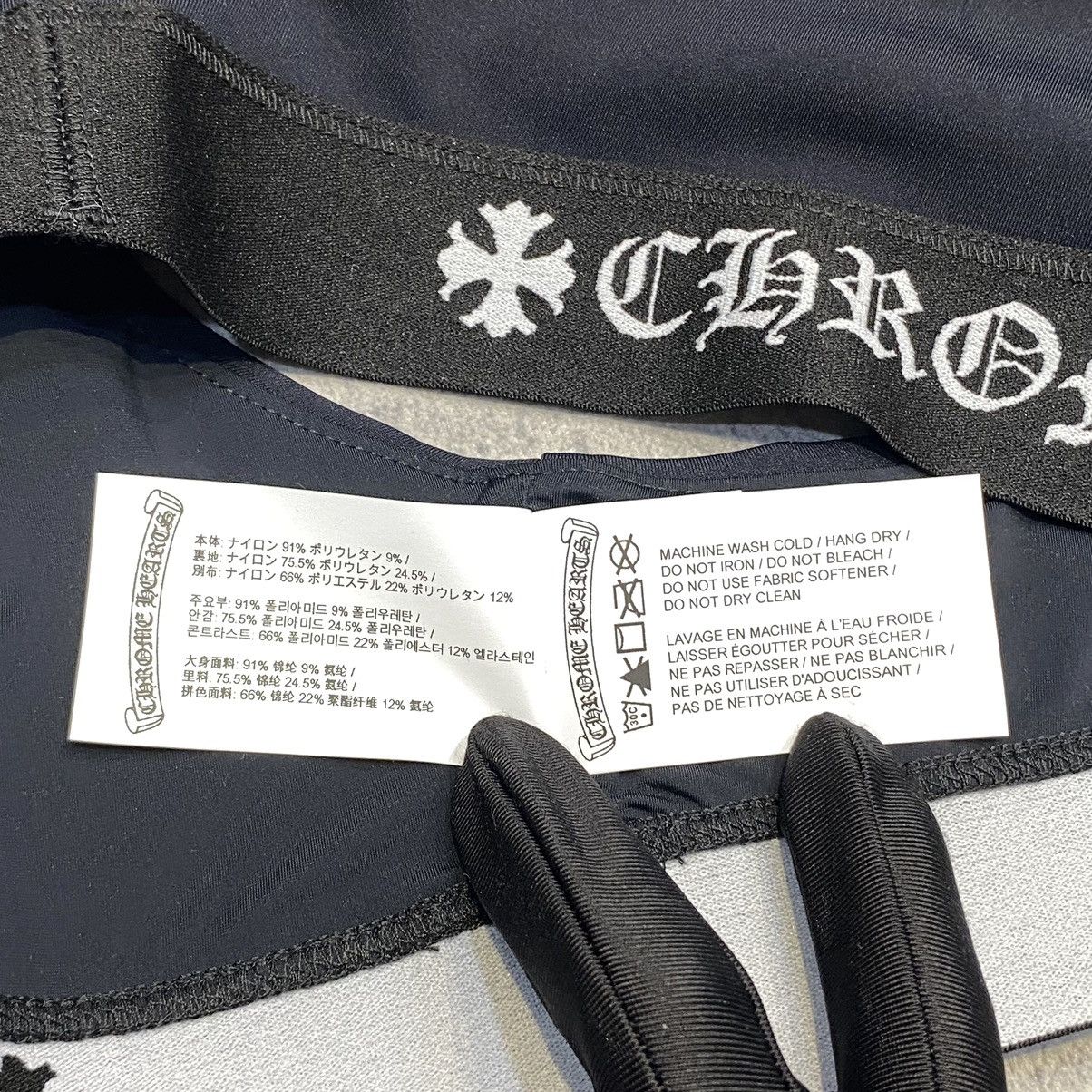 Chrome Hearts CHROME HEARTS Women's Sports Bra black Size L / US 10 / IT 46 - 10 Thumbnail