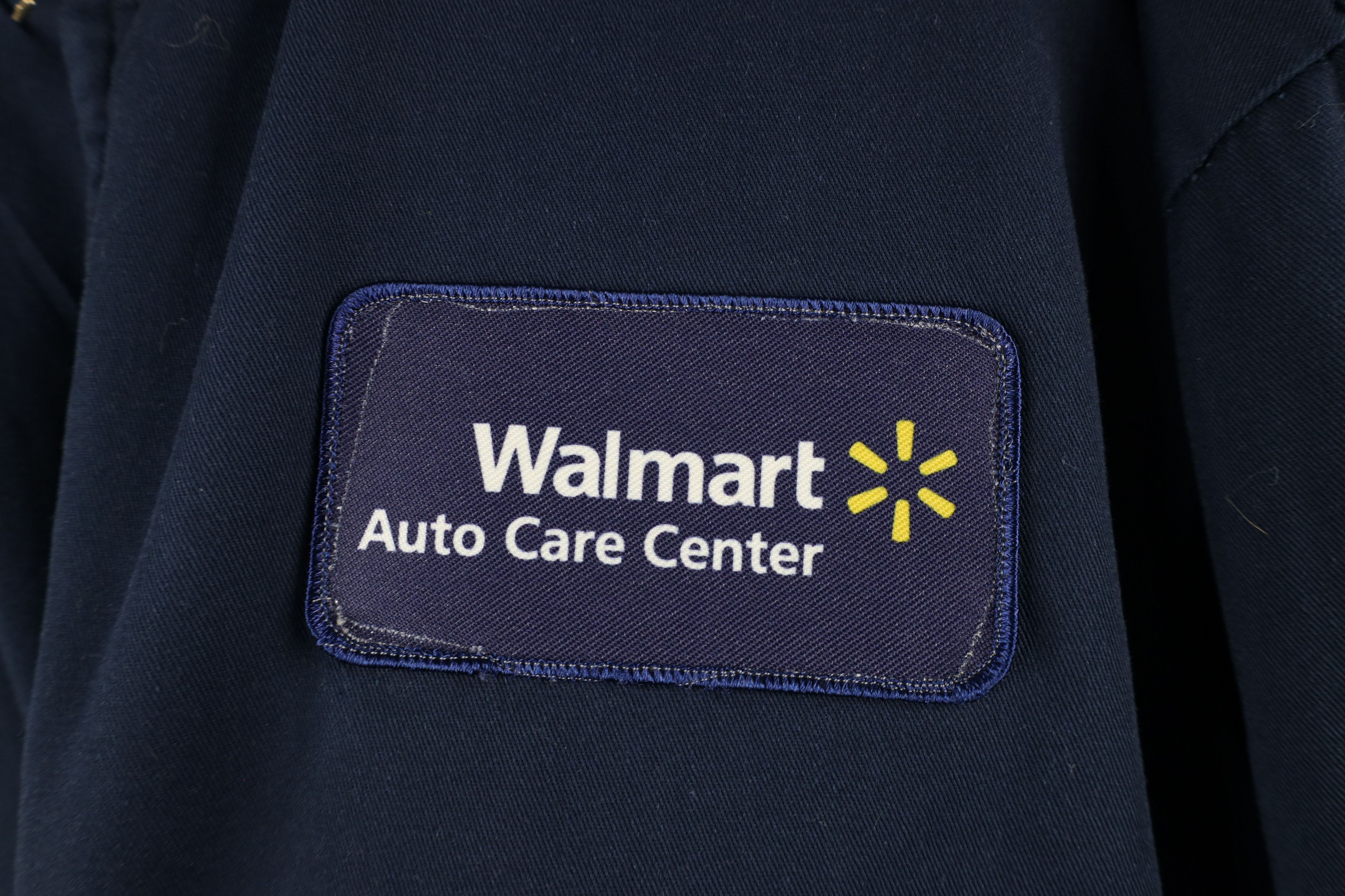 Vintage Vintage Quilted Walmart Auto Car Mechanic Bomber Jacket Blue Size US XXL / EU 58 / 5 - 4 Thumbnail
