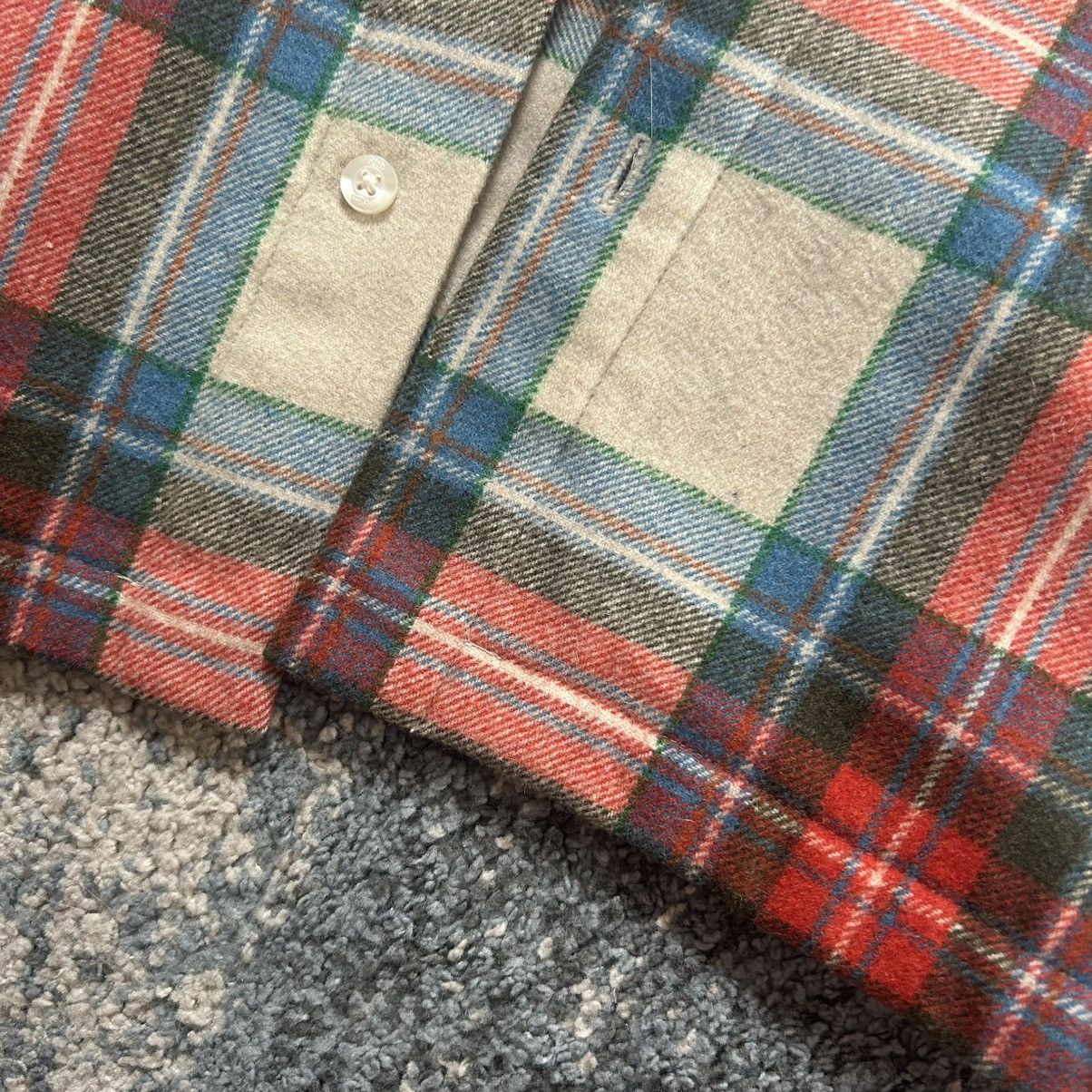 Kith 2021 CHECK PLAiD GiNZA BERGAMOT HEAVYWEiGHT WOOLEN FLANNEL Size US XL / EU 56 / 4 - 3 Thumbnail