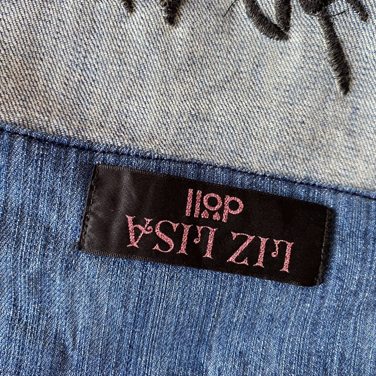 LIZ LISA LIZ LISA döll Light Blue Denim High-Collar Shirt Size M / US 6-8 / IT 42-44 - 7 Thumbnail