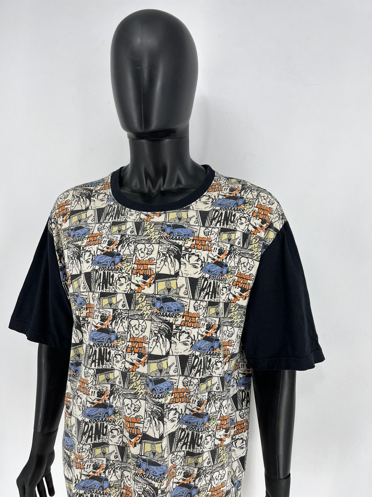 Vintage Vintage Pop Art Comics All Over Print T Shirt L Size US L / EU 52-54 / 3 - 4 Thumbnail