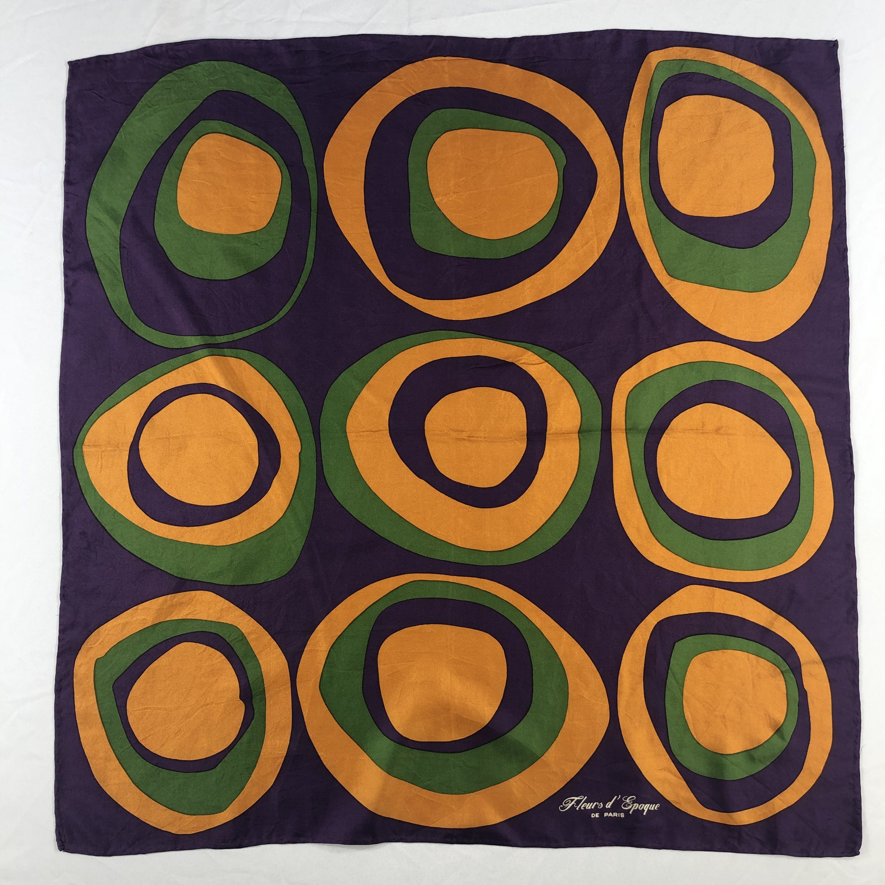 Vintage Vintage Silk Scarf Size ONE SIZE - 2 Thumbnail