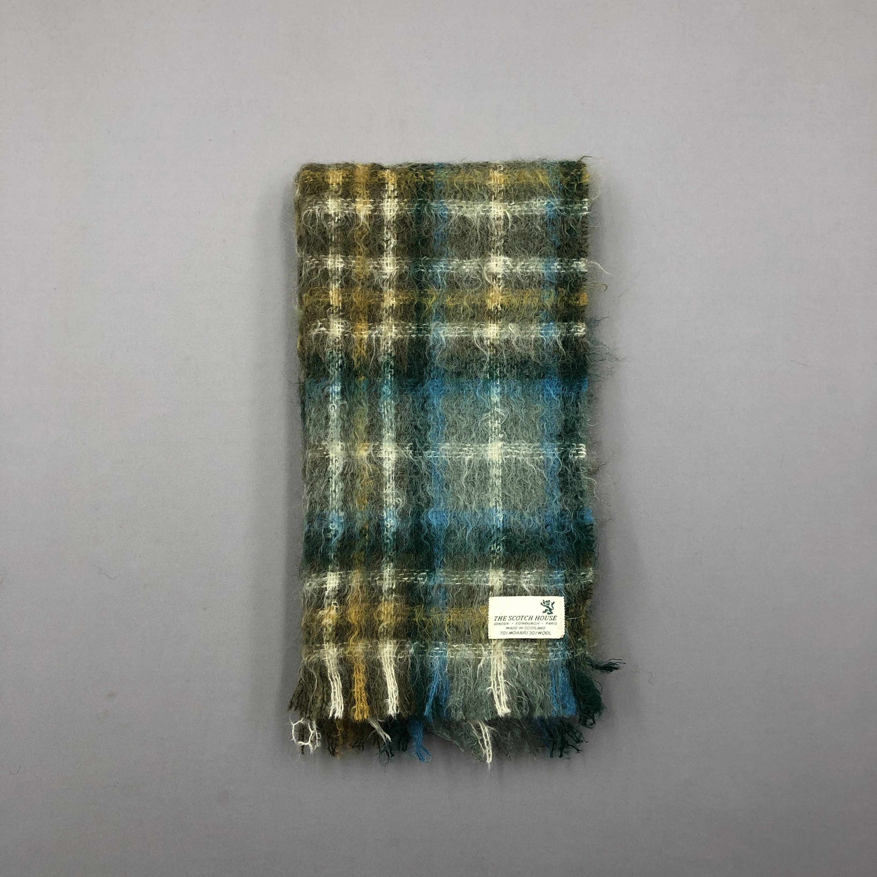 Vintage Vintage The Scotch House Scarf Muffler Wool Mohair Scarves Size ONE SIZE - 4 Thumbnail