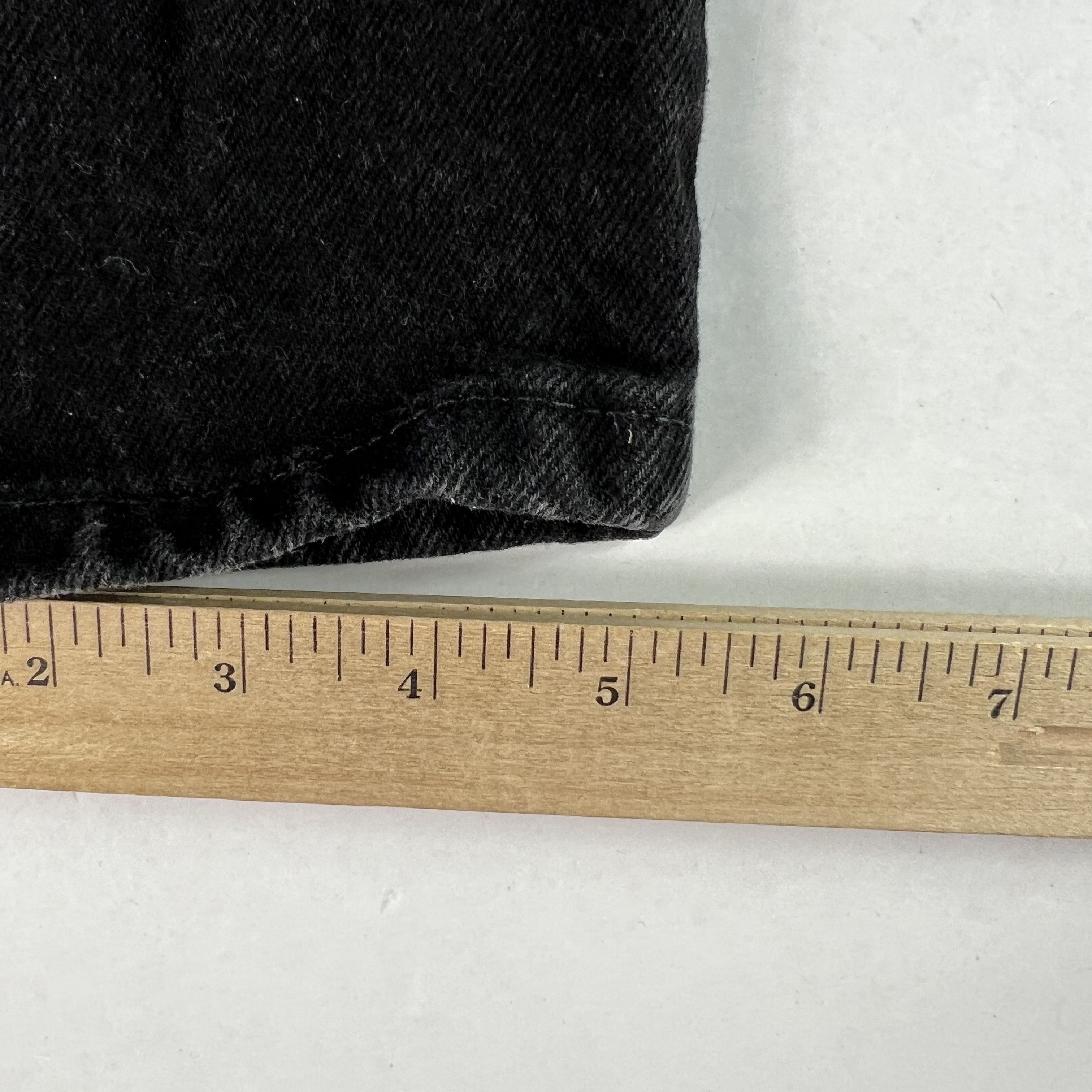 Levi's VTG Levi's Jeans 512 Slim Tapered High Rise Black Denim USA Size 26" / US 2 / IT 38 - 13 Thumbnail