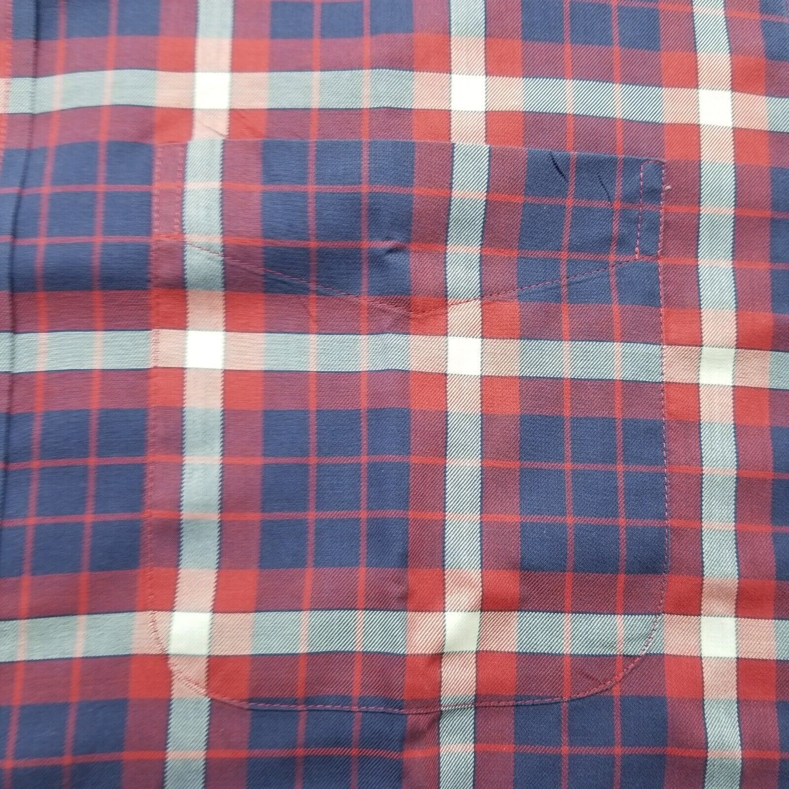 L.L. Bean LL Bean Shirt Mens Medium Plaid Button Up Casual Oversized Size US M / EU 48-50 / 2 - 4 Thumbnail