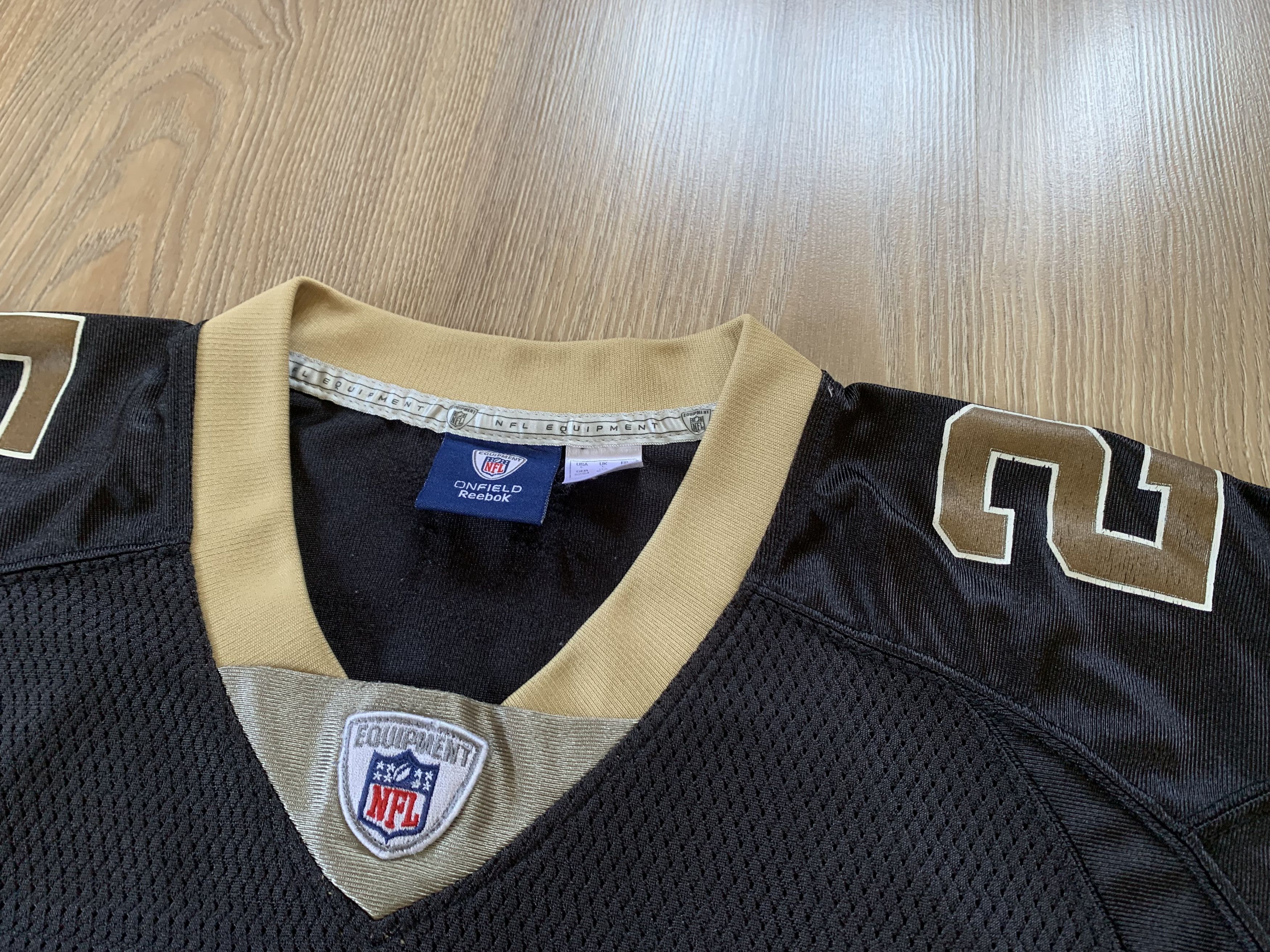 NFL × Reebok × Vintage Reebok New Orleans Saints Reggie Bush #25 Jersey Size US L / EU 52-54 / 3 - 4 Thumbnail