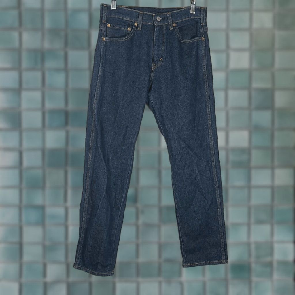 Levi's Levi’s Workwear Jeans Mens Dark Wash W30 L32 Strong Denim Straight Blue 30" Inseam Regular Denim Jeans Men's Workwear Mens Blue 30 32 Levi’s Size US 30 / EU 46 - 1 Thumbnail
