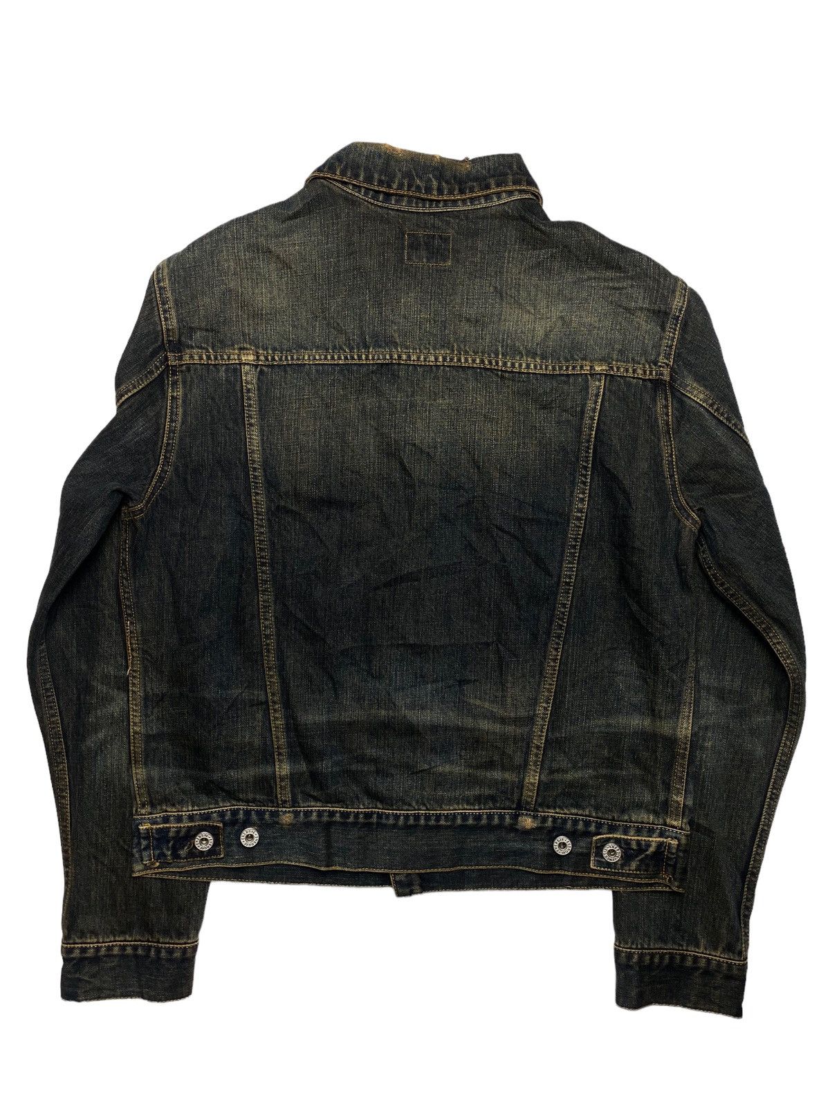 Energie 1990s Energie - Mud Wash Denim Jacket Size US L / EU 52-54 / 3 - 3 Thumbnail