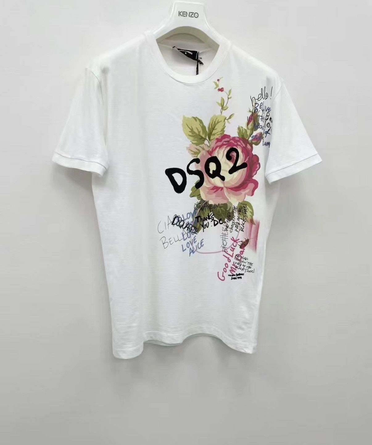 Dsquared2 DSQUARED2 100% Cotton Short Sleeve T-shirt J30 Size US M / EU 48-50 / 2 - 1 Thumbnail