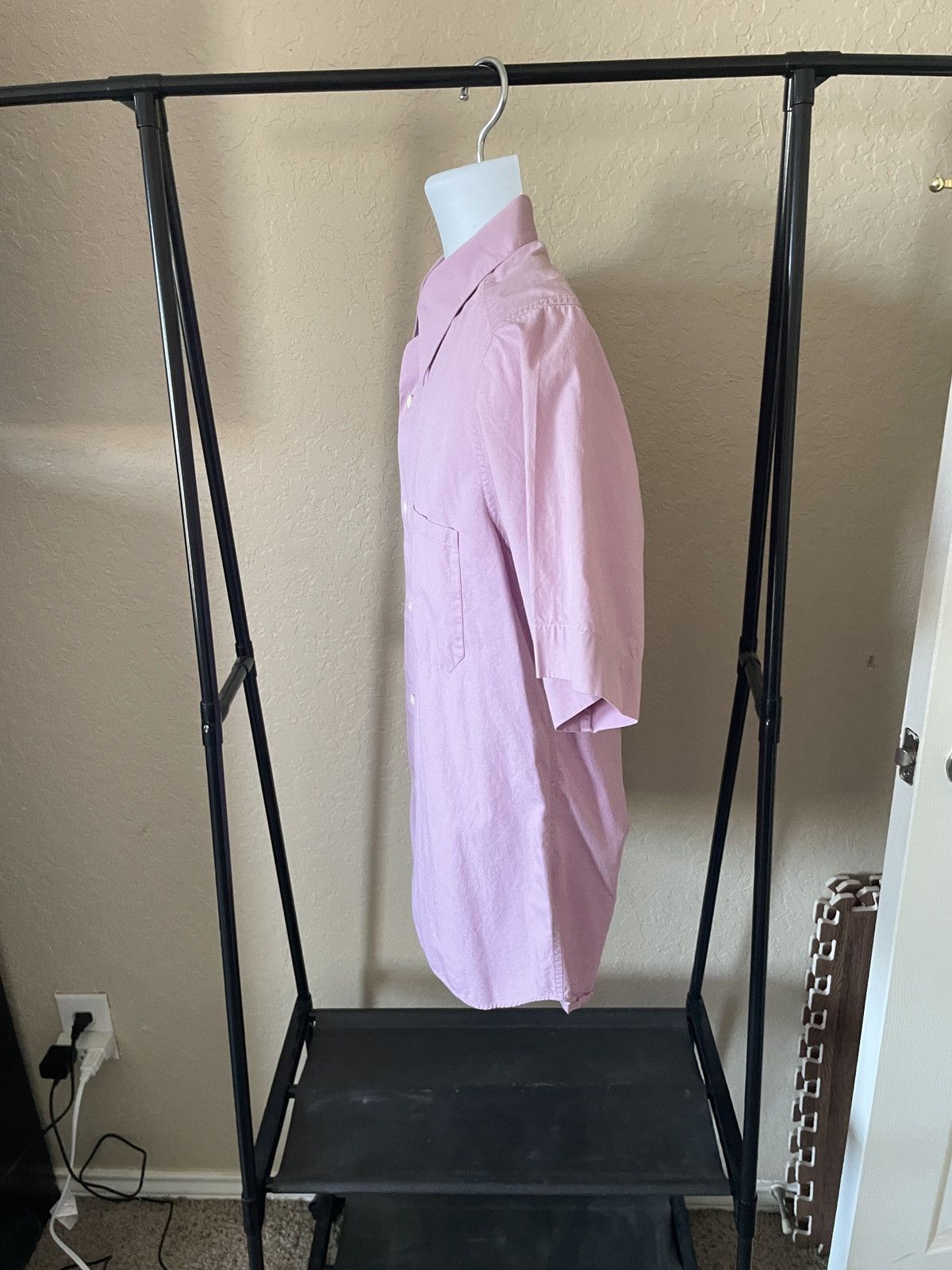 agnes b. 1 Pocket Slim Fit button Front SS shirt Size US L / EU 52-54 / 3 - 6 Thumbnail