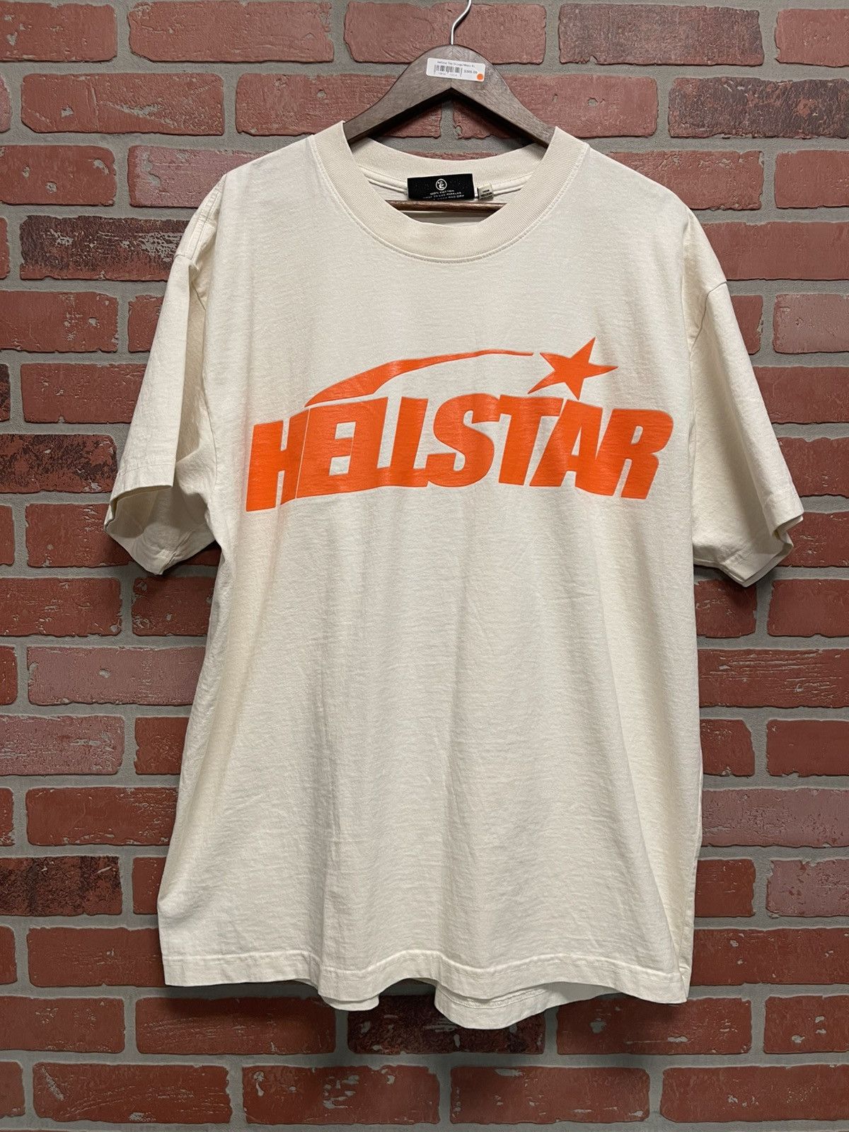 HELLSTAR Size XL - Hellstar Classic Tee Shirt Orange Print Size US XL / EU 56 / 4 - 1 Thumbnail