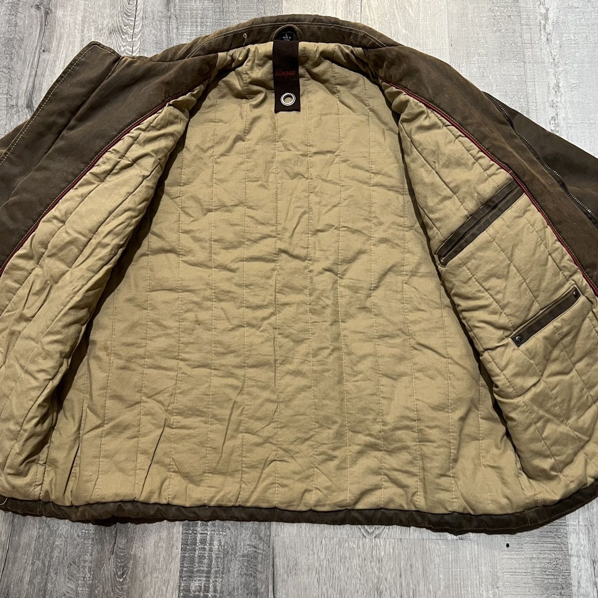 Rogue Rogue By Reilly Olmes Brown Canvas Collared Full Zip Jacket Size US L / EU 52-54 / 3 - 5 Thumbnail