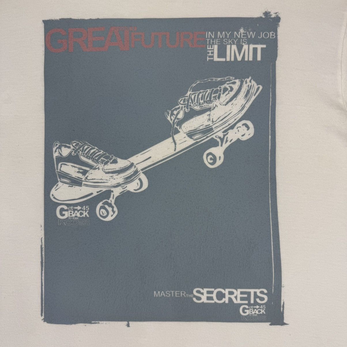 Vintage Vintage Skate Poster T-shirt Size US XXL / EU 58 / 5 - 6 Thumbnail