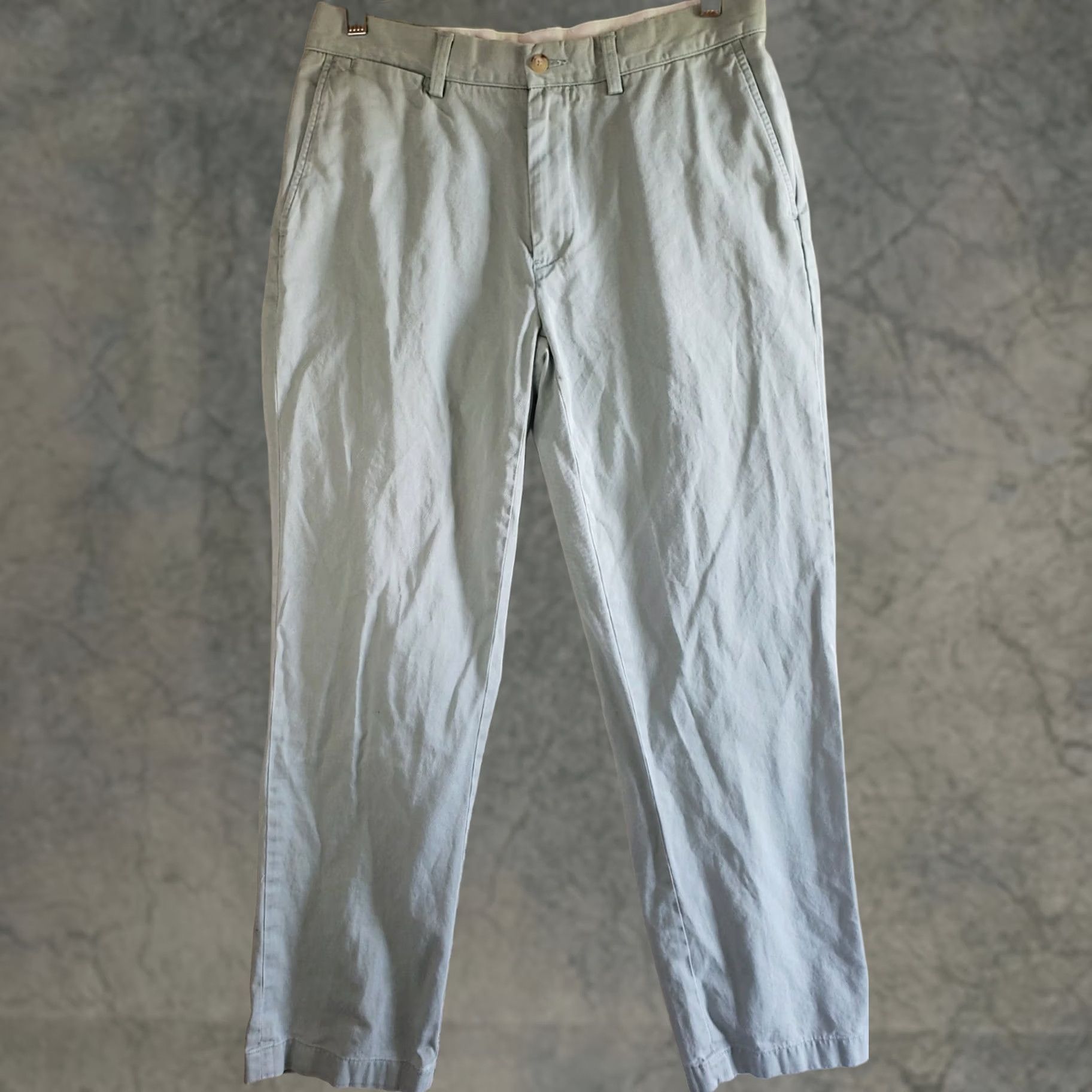 Polo Ralph Lauren Polo Ralph Lauren Men's Mint Green Chino Pants Slacks Flat Front Sz 32x32 29.5" Regular Straight Classic Fit Vintage: No Size US XS / EU 42 / 0 - 1 Thumbnail