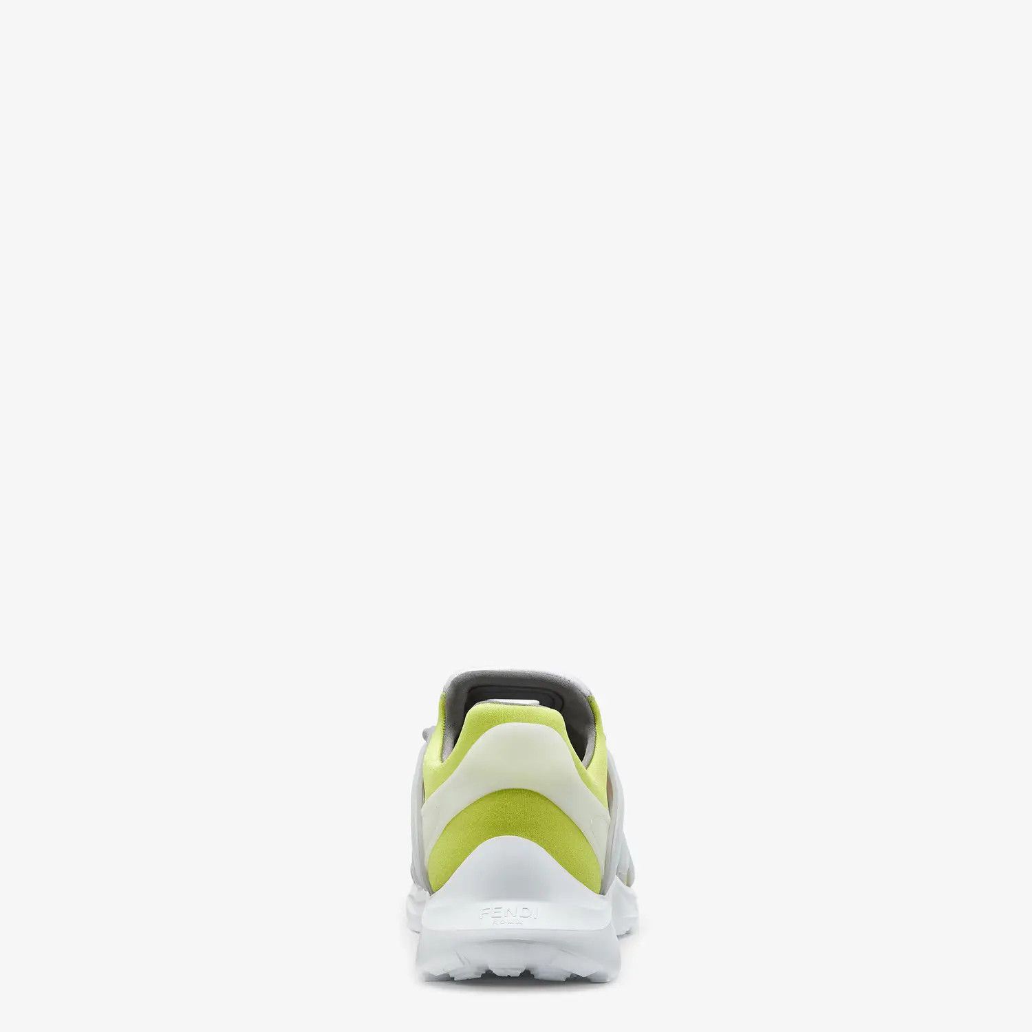 Fendi o1w1db10725 7E1667 Fendi Tag Low-Top Sneakers in Yellow/Grey Size US 7 / EU 40 - 3 Thumbnail