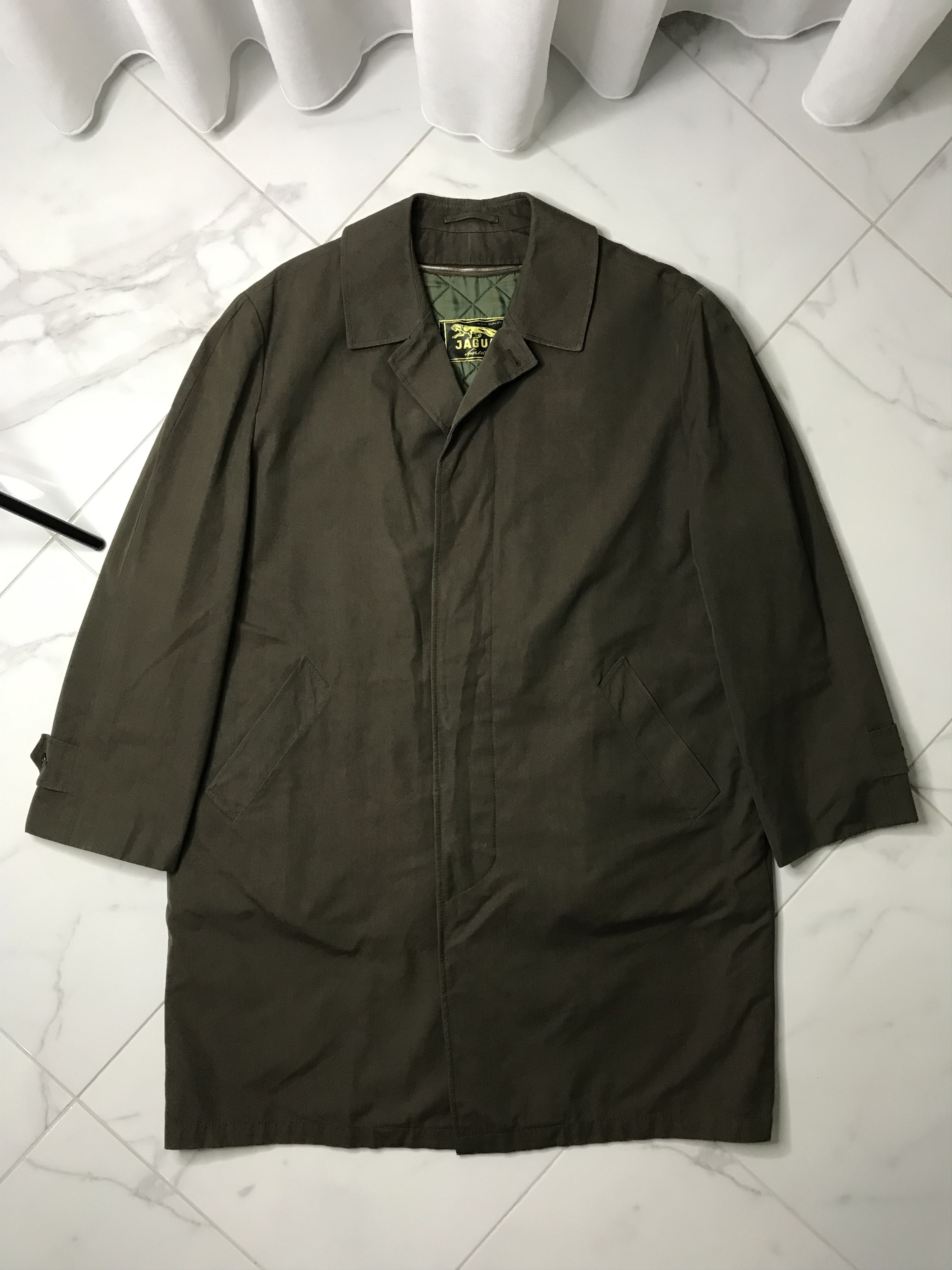 Vintage Jaguar airex thermoeinlage jackets trench men’s Size US L / EU 52-54 / 3 - 1 Thumbnail