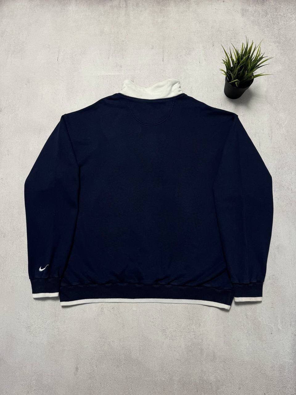 Nike × Vintage Vintage Nike Sweatshirt Crewneck Baggy Zip 1/3 Golf Y2K 90s Size US XL / EU 56 / 4 - 6 Thumbnail