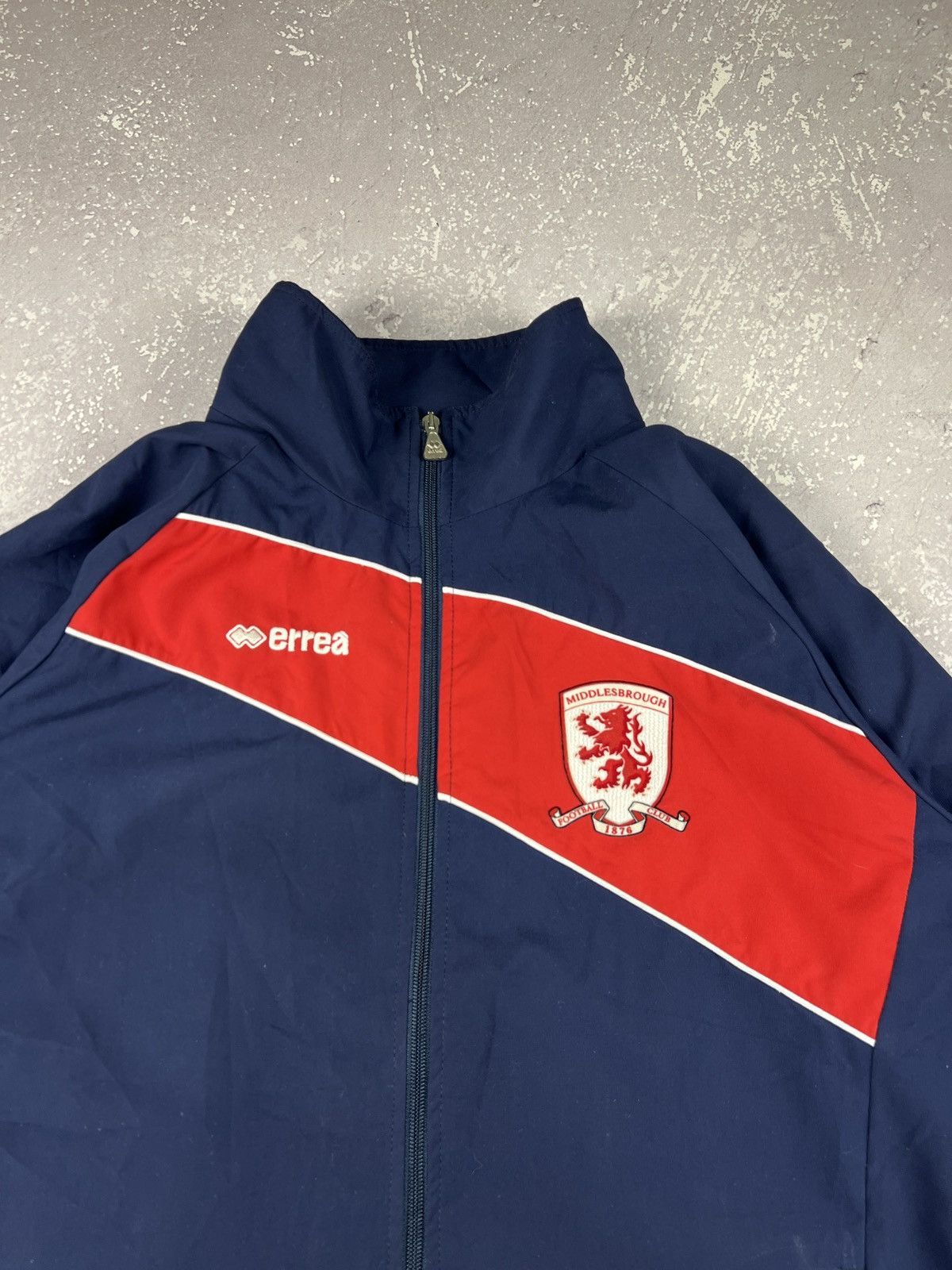 Errea Vintage Y2K Errea Middlesbrough Track Top Windbreaker Jacket Size US XXL / EU 58 / 5 - 3 Thumbnail
