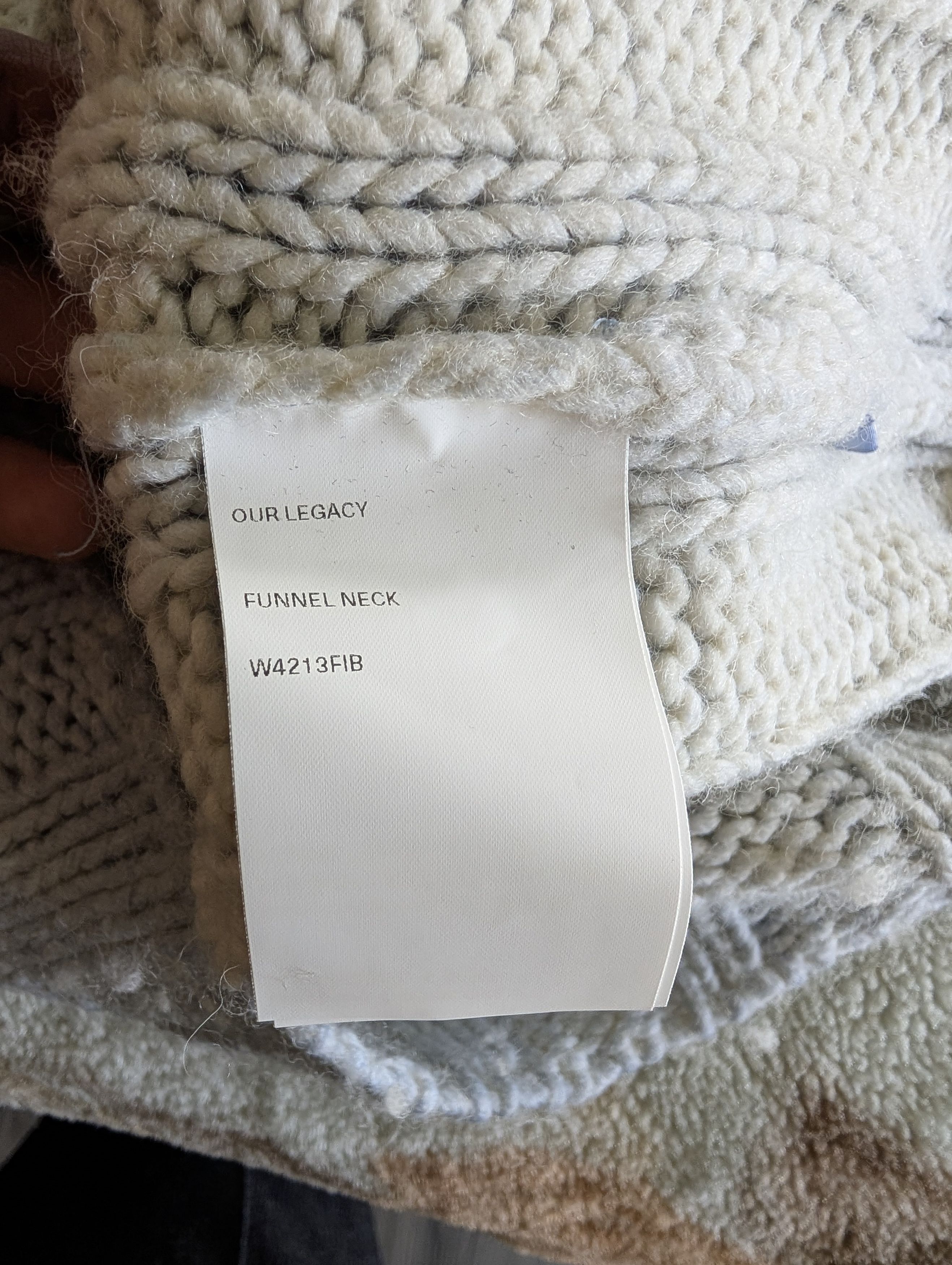 Our Legacy Funnel neck Sweater Size US M / EU 48-50 / 2 - 2 Thumbnail