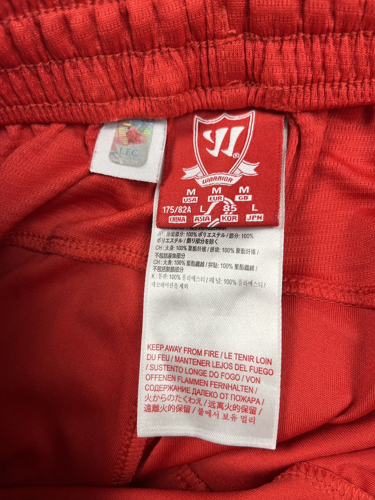 Warrior LIVERPOOL FC 2013 2014 HOME SHORTS FOOTBALL SOCCER WARRIOR Size US 32 / EU 48 - 4 Thumbnail