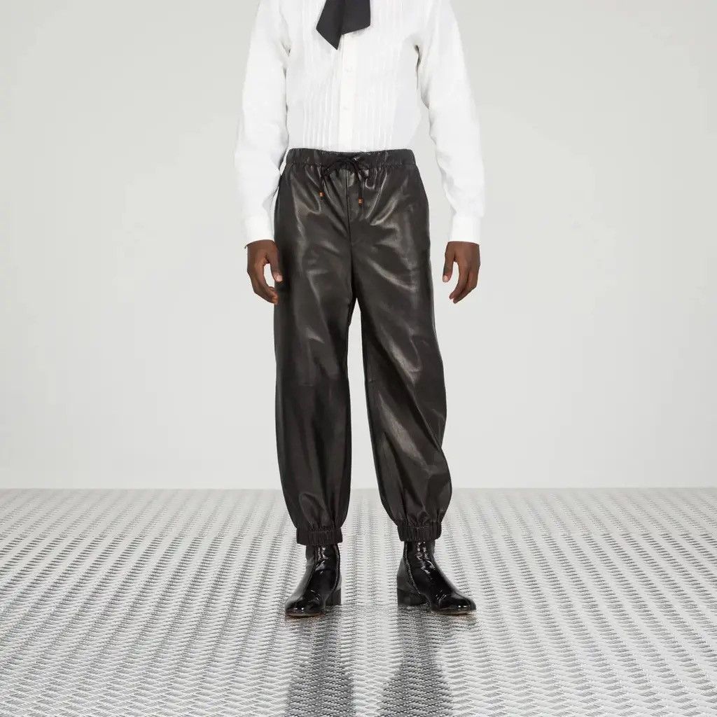 Gucci Gucci Leather Trouser Size US 34 / EU 50 - 6 Thumbnail