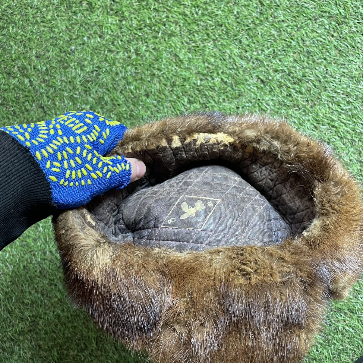 Vintage Vintage Karakul Fur Trapper Hat Archive Rare Headwear OS Size ONE SIZE - 6 Thumbnail