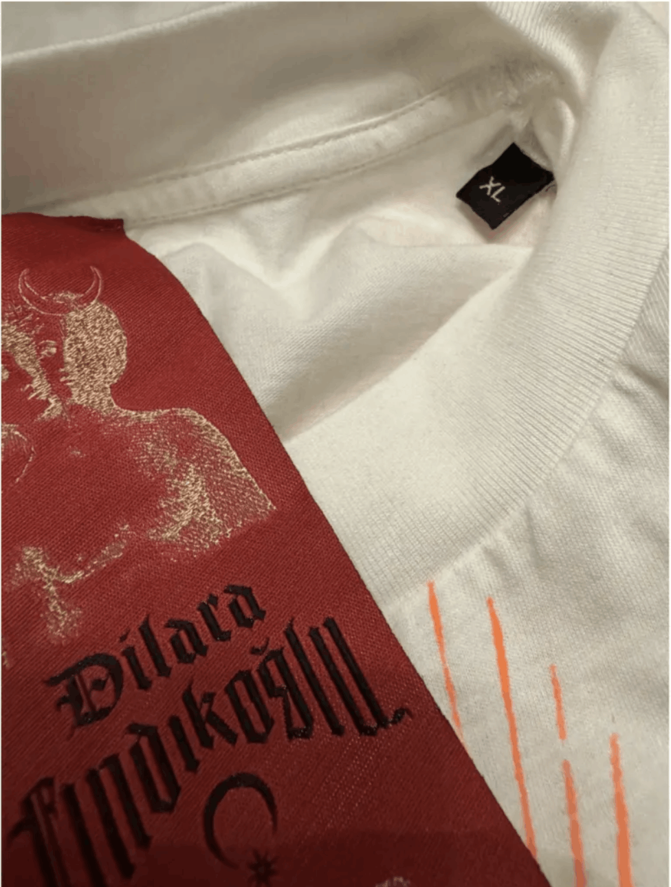 Dilara Findikoglu Dilara Findikoglu Unisex White Neon Cybele Goddess Print Size US XL / EU 56 / 4 - 6 Thumbnail