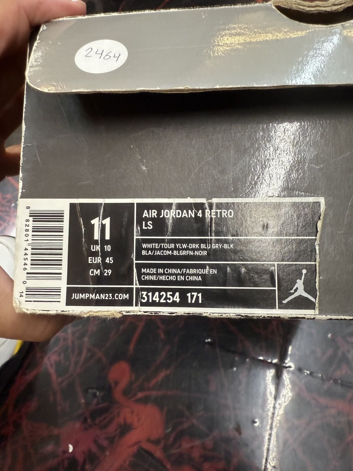 Jordan Brand 2006 Tour Yellow 4s Size US 11 / EU 44 - 7 Thumbnail
