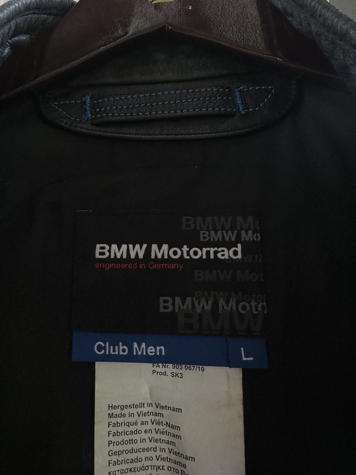 BMW BMW Motorrad Leather Jacket Size US L / EU 52-54 / 3 - 4 Thumbnail