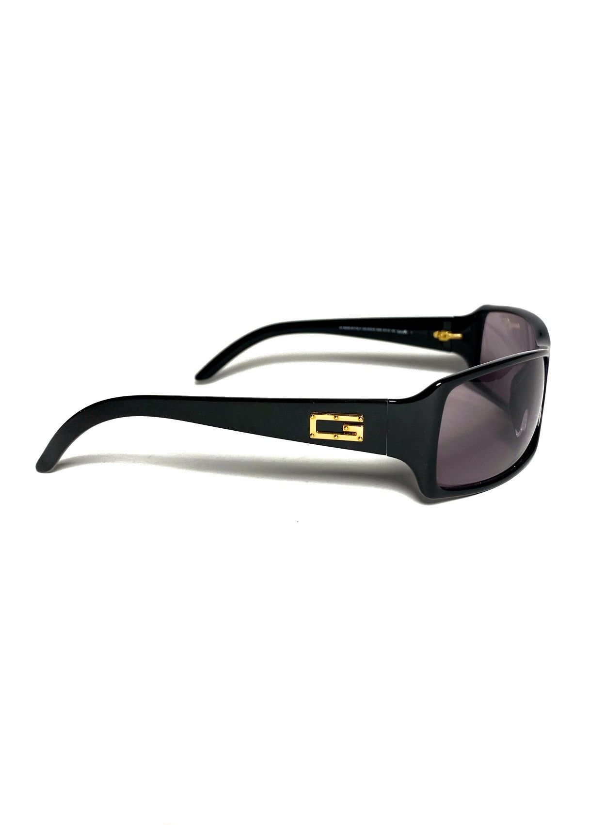 Gucci Gold Logo G Vintage Gucci Sunglasses Size ONE SIZE - 6 Thumbnail