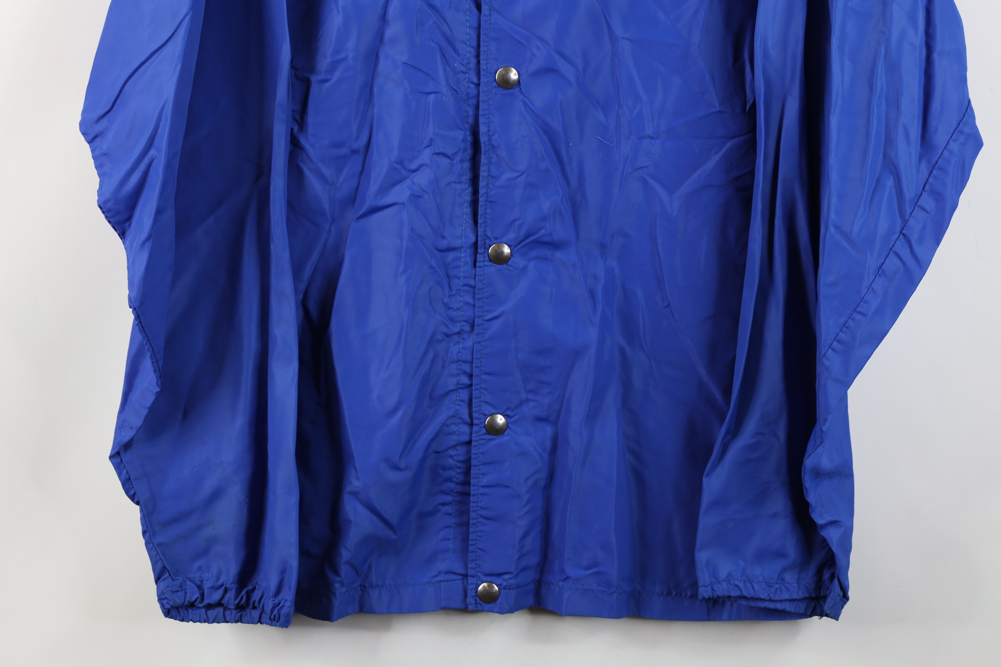 Vintage Vintage 70s Streetwear Windbreaker Jacket Royal Blue USA Size US M / EU 48-50 / 2 - 3 Thumbnail