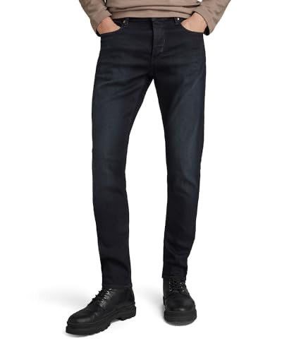 G-Star G Star Raw 3301 tapered Denim dark wash Slim jeans Vintage Size US 34 / EU 50 - 2 Thumbnail