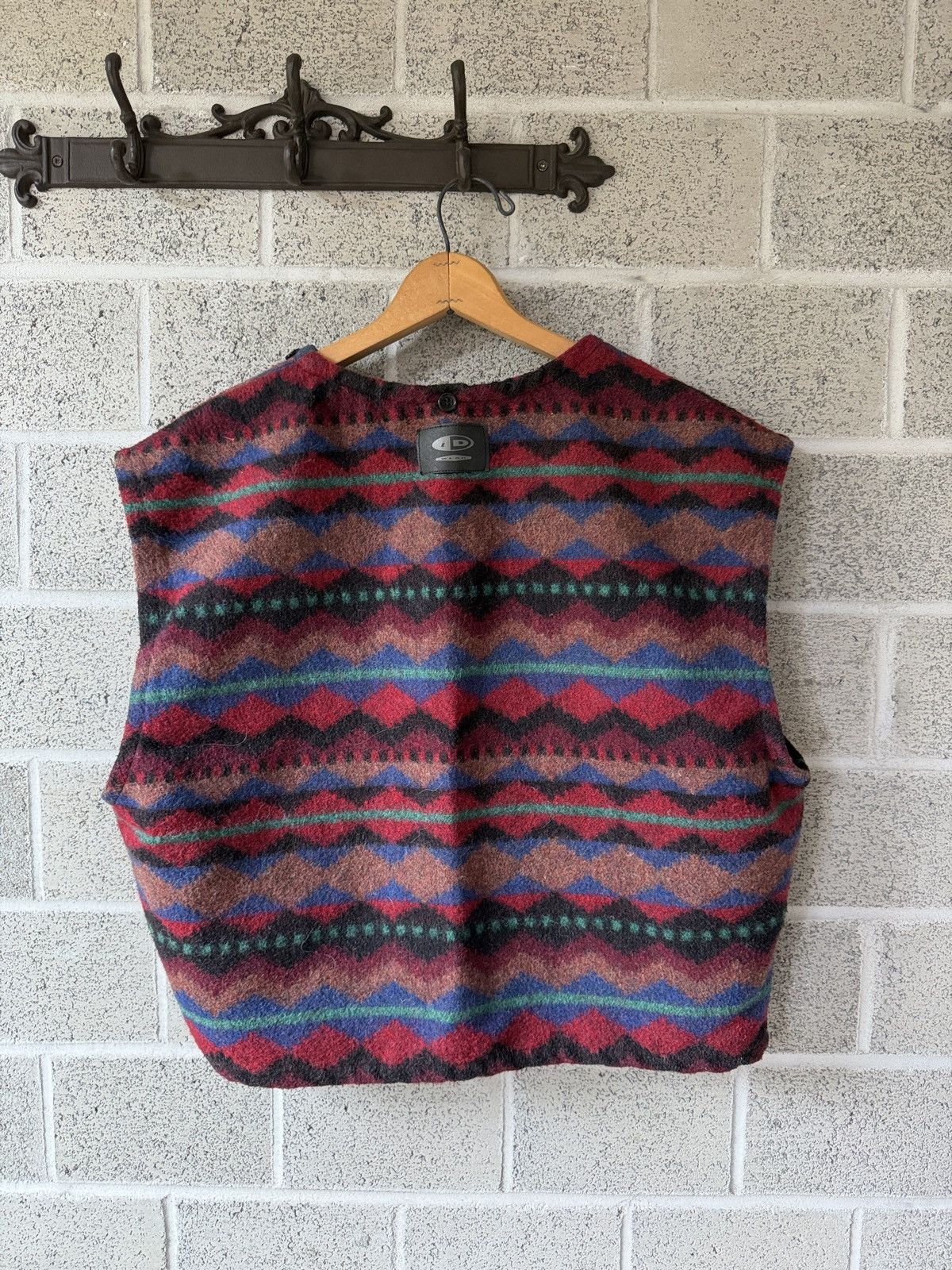 Vintage Vintage Wool Vest Size US M / EU 48-50 / 2 - 2 Thumbnail