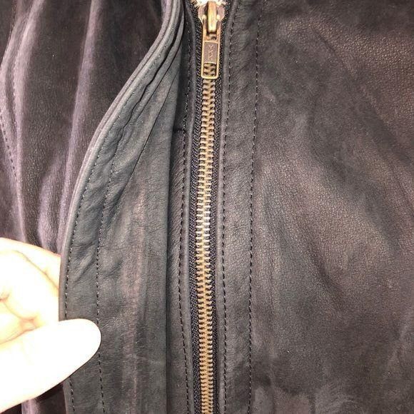 Vintage Midnight Oil Vintage Womens Jacket Size Large Black Size L / US 10 / IT 46 - 5 Thumbnail