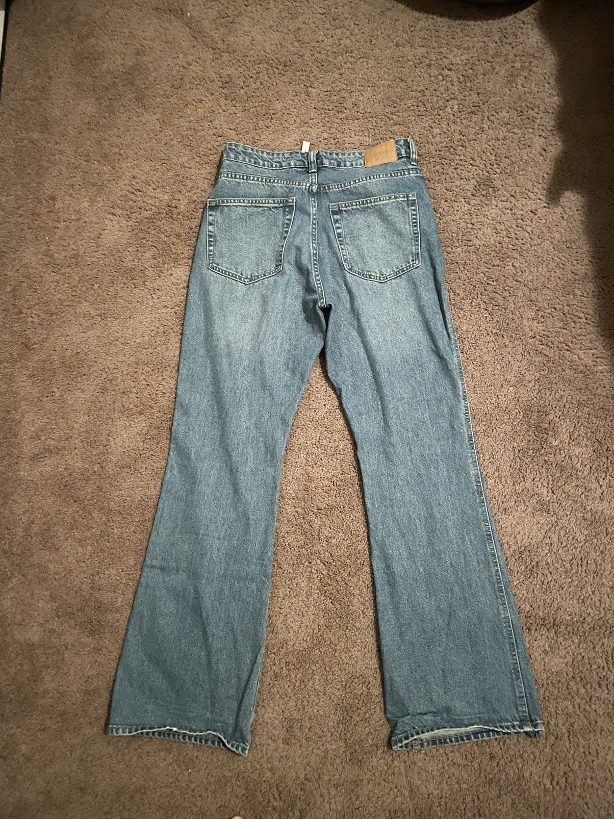 Levi's × Vintage Vintage Baggy Flared Blue Jeans Size US 29 - 2 Thumbnail