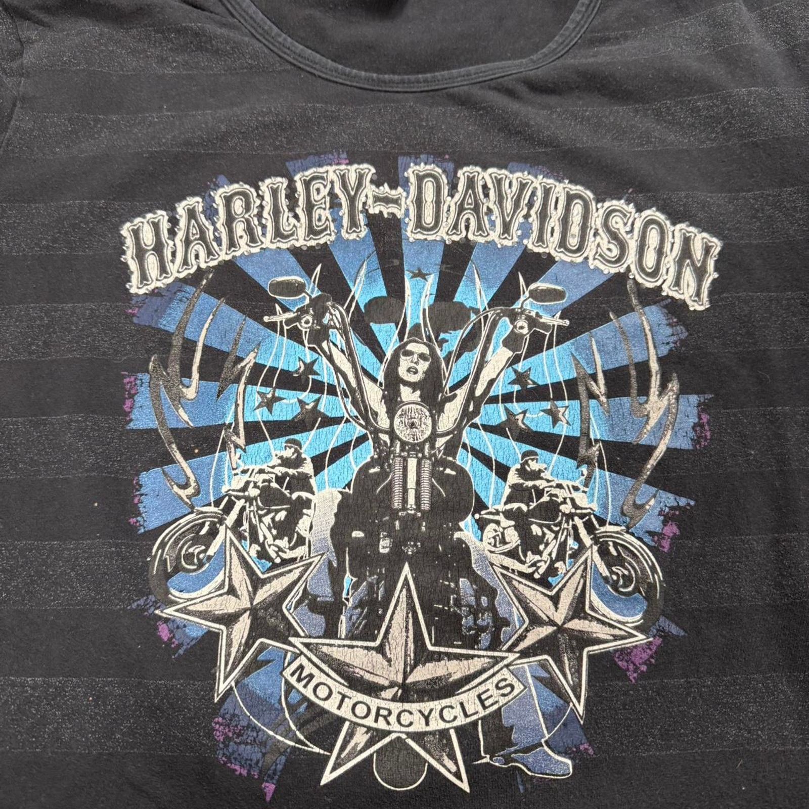 Harley Davidson Y2k vintage harley davidson biker Tee Size XL / US 12-14 / IT 48-50 - 2 Thumbnail