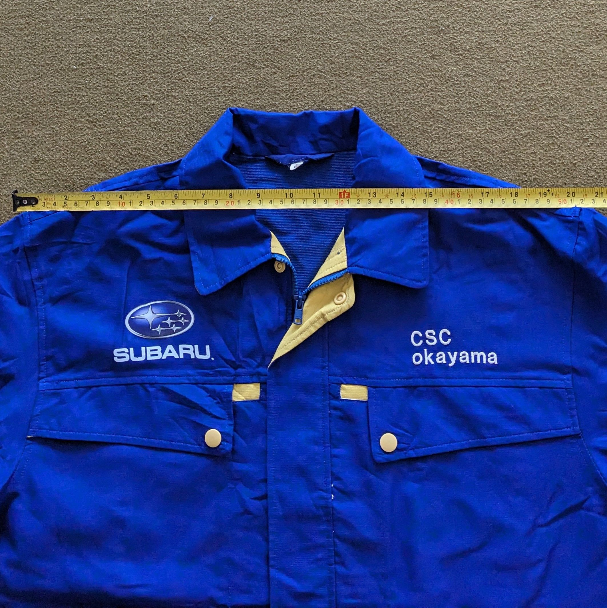 Vintage Vintage SUBARU Motorsports Racing Custom Jacket Size US M / EU 48-50 / 2 - 5 Thumbnail