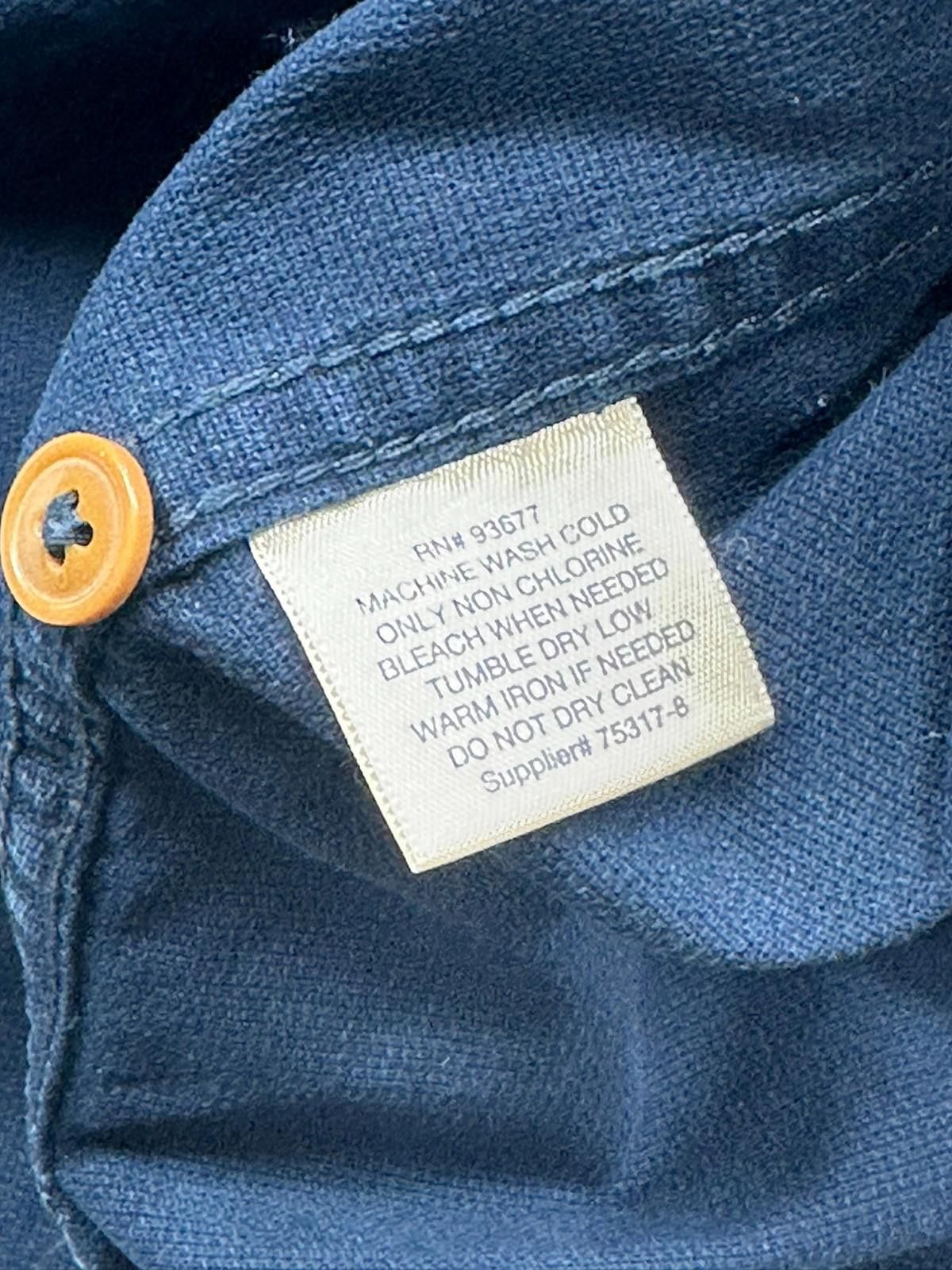 St. Johns Bay St. John's Bay Classic Fit Cotton Button Down Blue Men's XL Size US XL / EU 56 / 4 - 8 Thumbnail