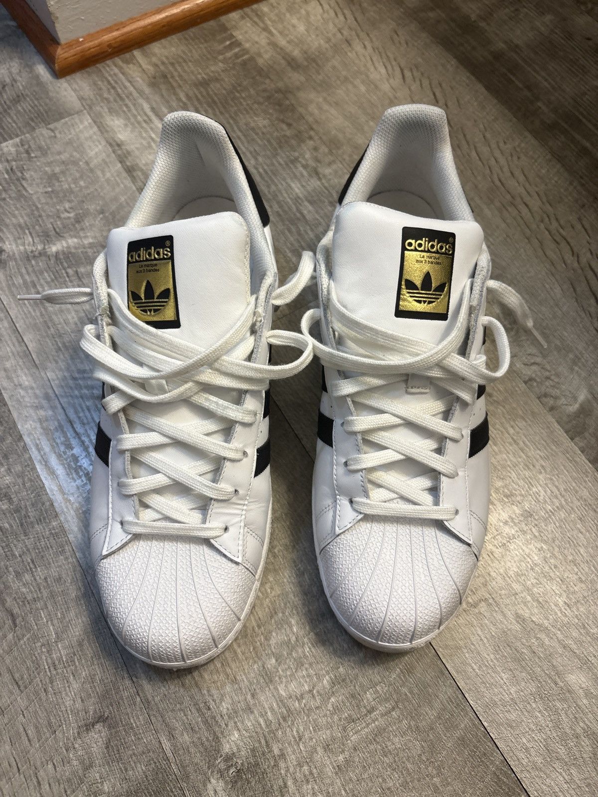 Adidas Adidas Superstar Size US 11.5 / EU 44-45 - 5 Thumbnail