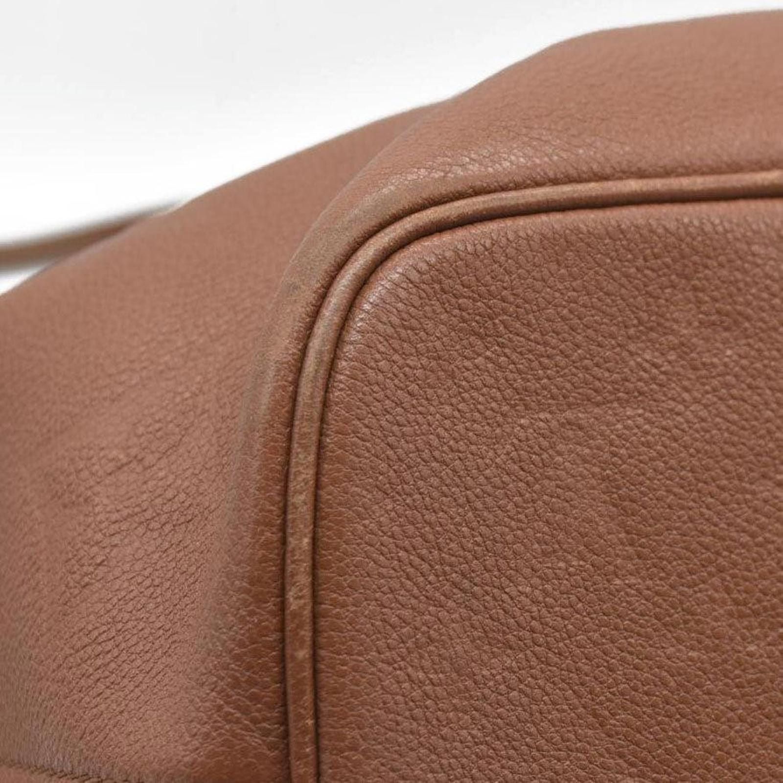 Louis Vuitton Louis Vuitton Empreinte Monogram Giant Neverfull MM Cognac Size ONE SIZE - 6 Thumbnail
