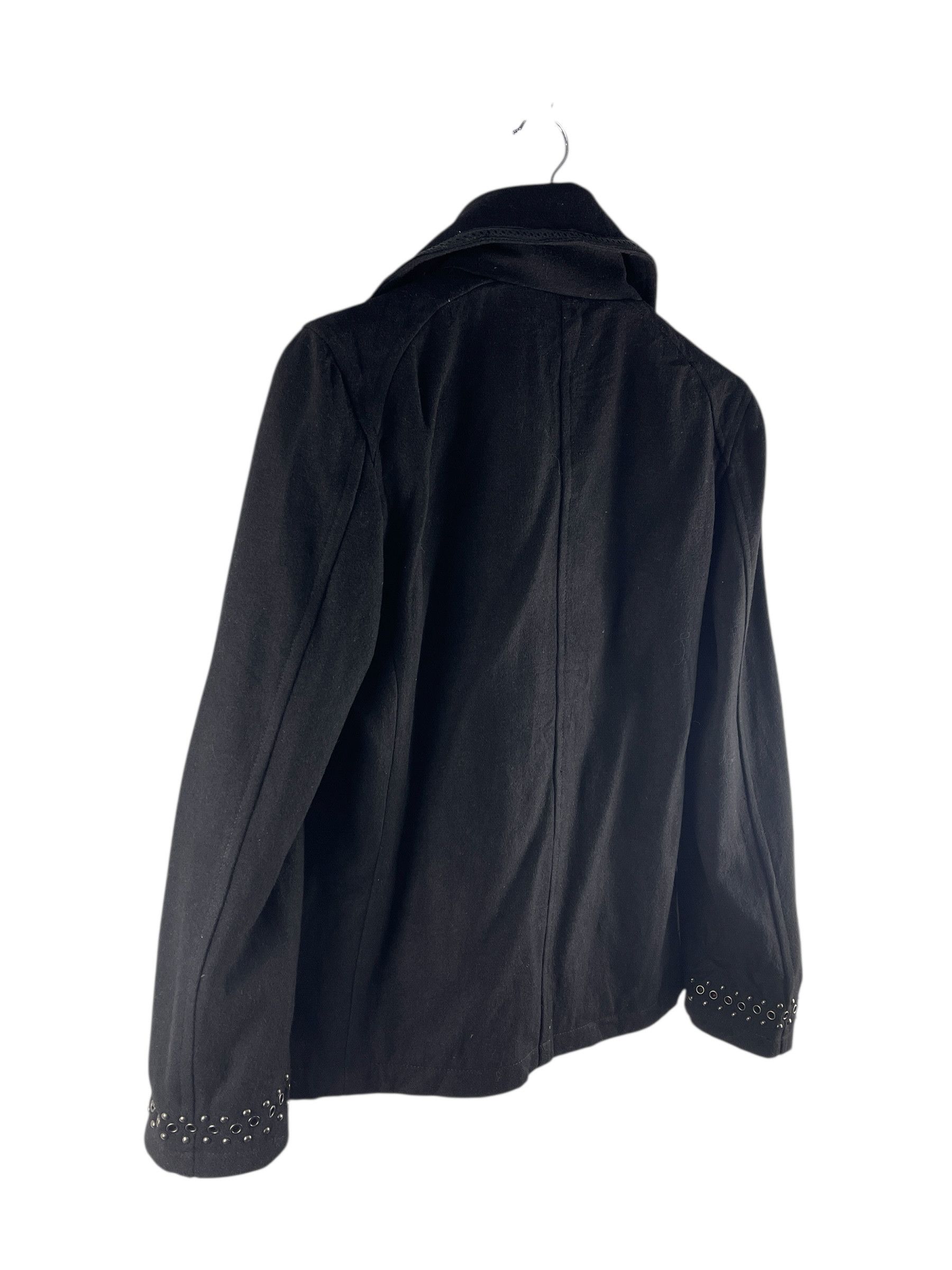 Japanese Brand MIDAS Studded Double-Breasted Pea Coat Jacket Size US S / EU 44-46 / 1 - 6 Thumbnail